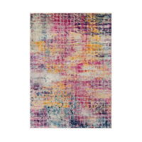 Paklājs Urban Abstract 200x275 Pink/Multi