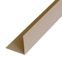 PVC ārejais stūris 40x40x270cm, bēšs