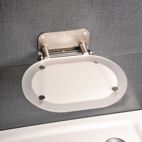 Dušas sēdeklis Shower seat Chrome Clear/Stainless