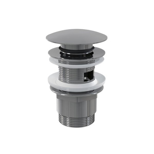 Izlietnes korķis Washbasin Click Clack low chrome