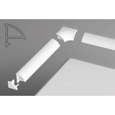 Stūrītis cover strip 6/1100 white