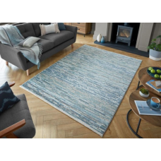 Paklājs Santiago Lagos 160x240 Blue/Natural