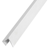 Profils PVC J-13 12.5mm 2.5m 50/p P